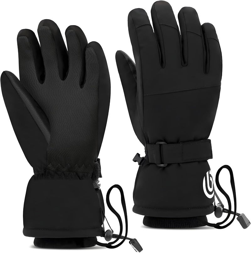 Lorpect Ski Gloves, Snow Gloves, Touchscreen Snowboard Glove, Winter Warm Glove for Cold Weather - Image 1